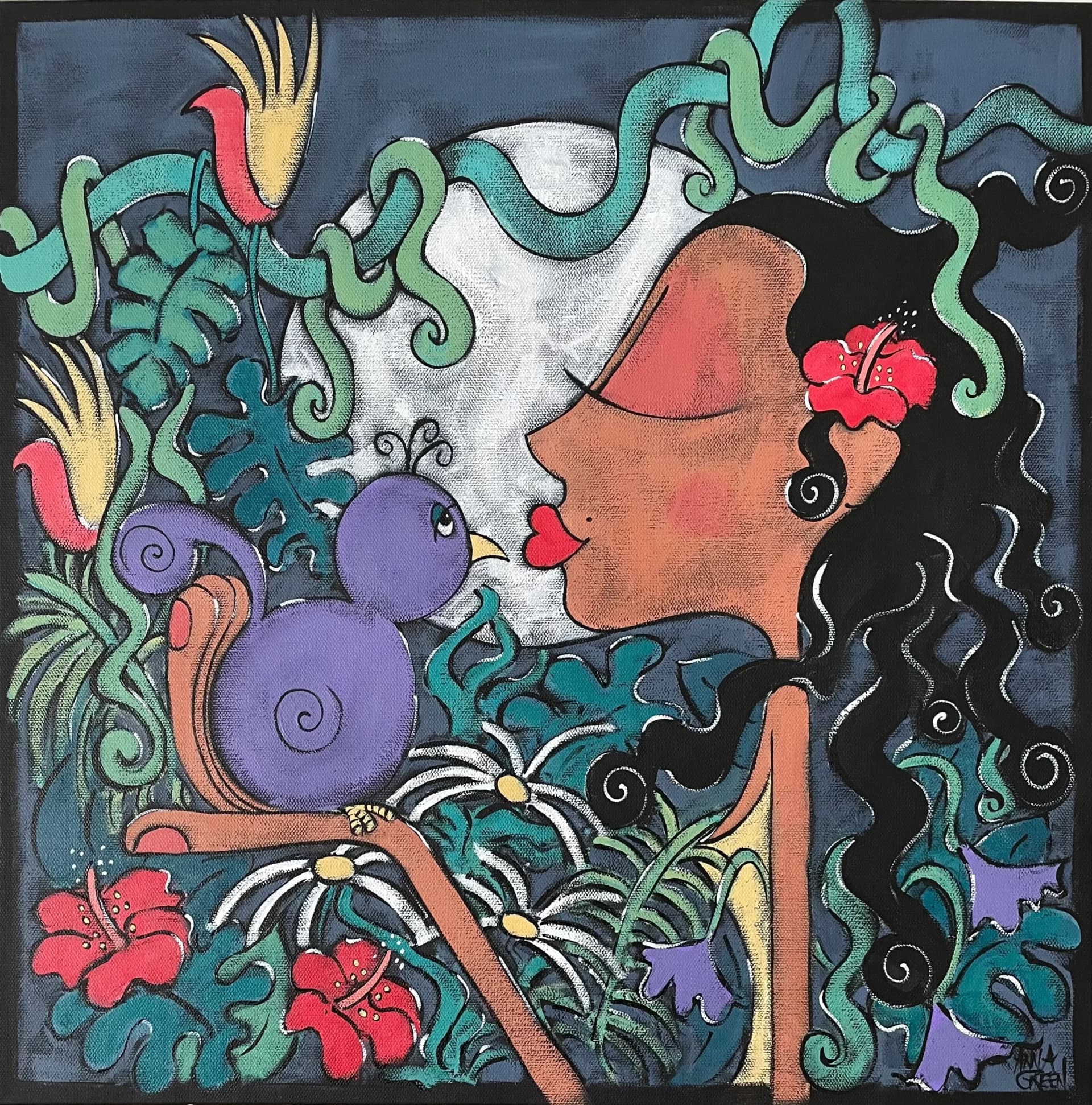 Artist-L’Oiseau Violet
