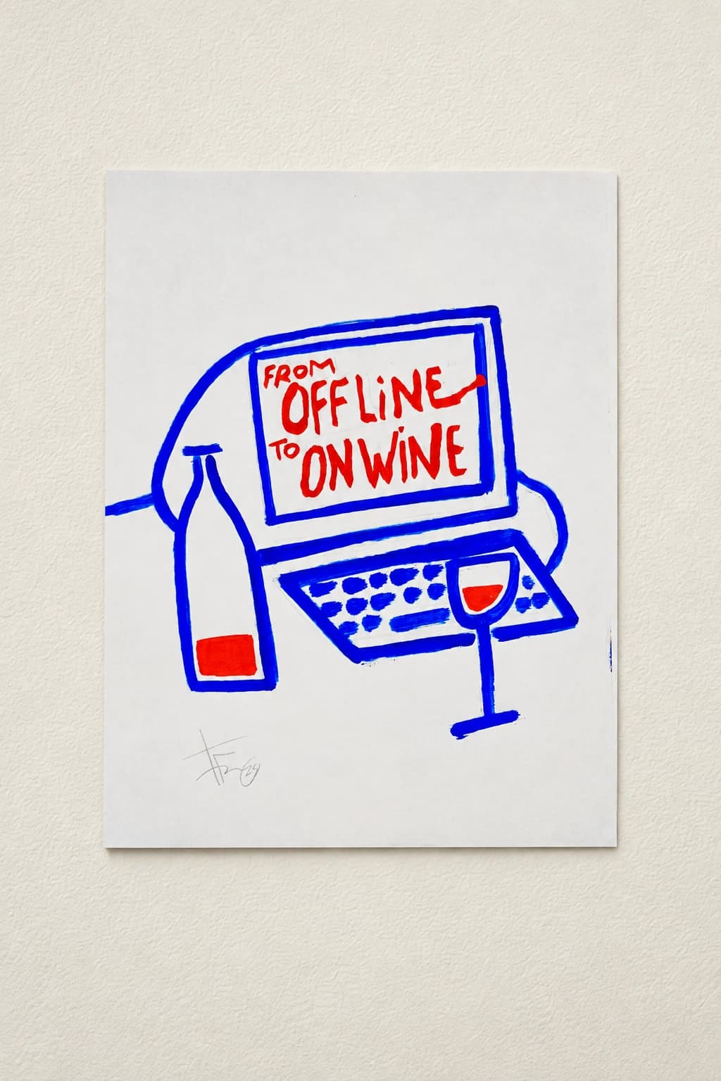 From Off Line To On Wine