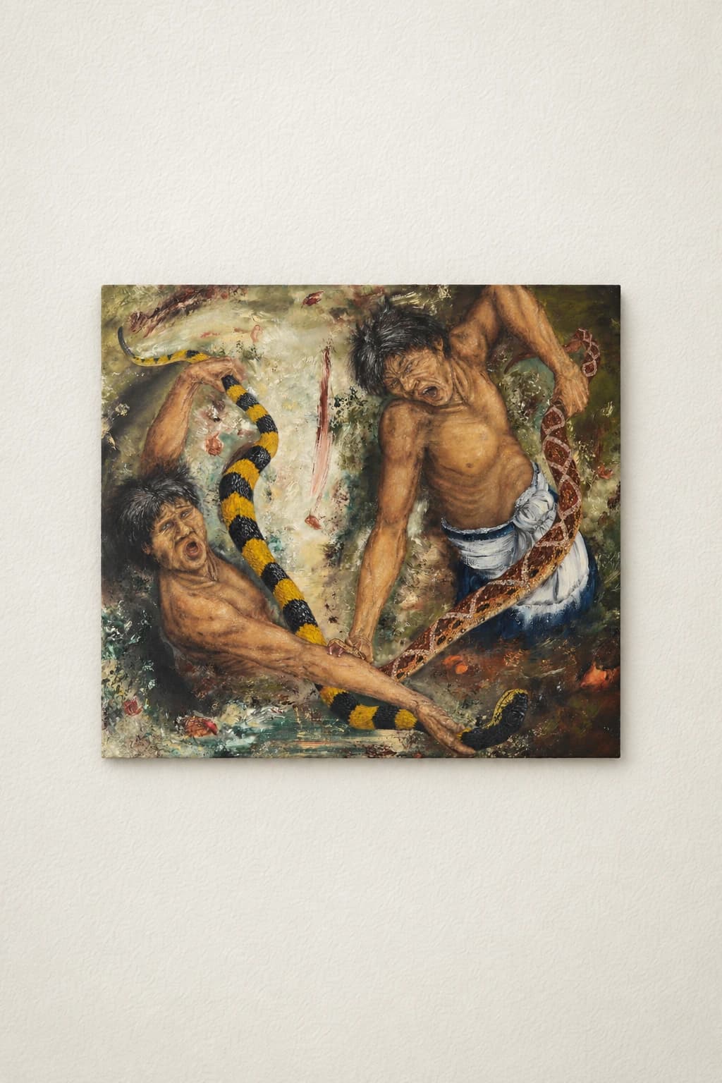 Combat de serpents