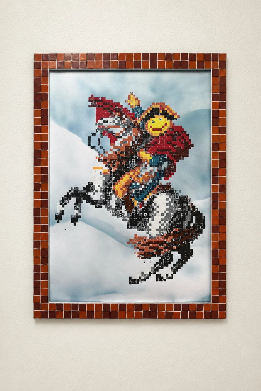 Napoléon franchissant les Alpes (Versailles)