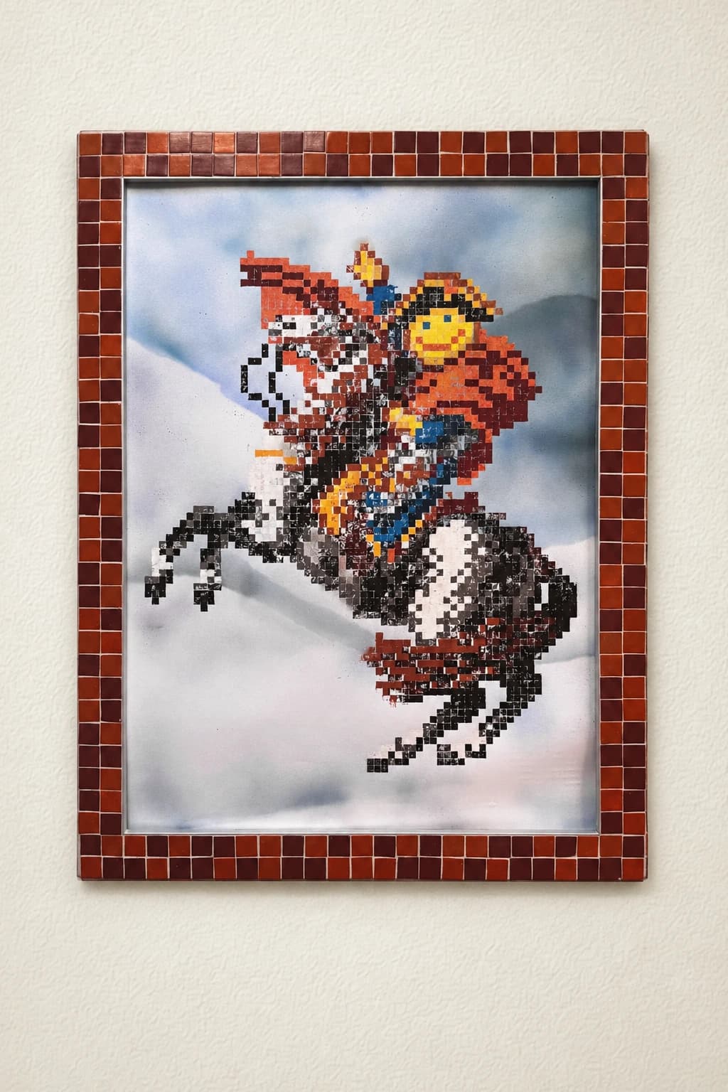 Napoléon franchissant les Alpes (Malmaison)