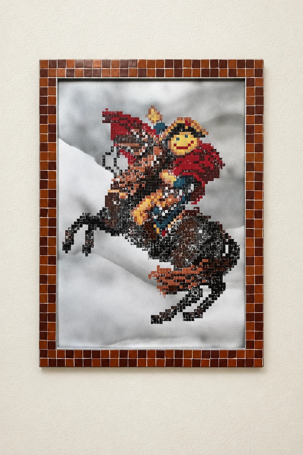 Napoléon franchissant les Alpes (Charlottenberg)