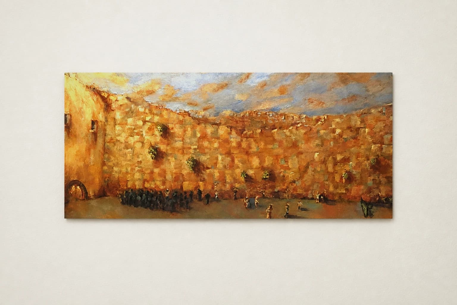 Le mur des lamentations - commande spéciale-vendue