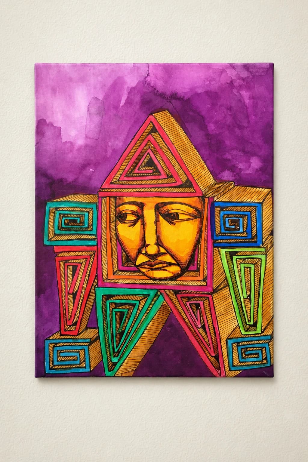 Geometric robot man