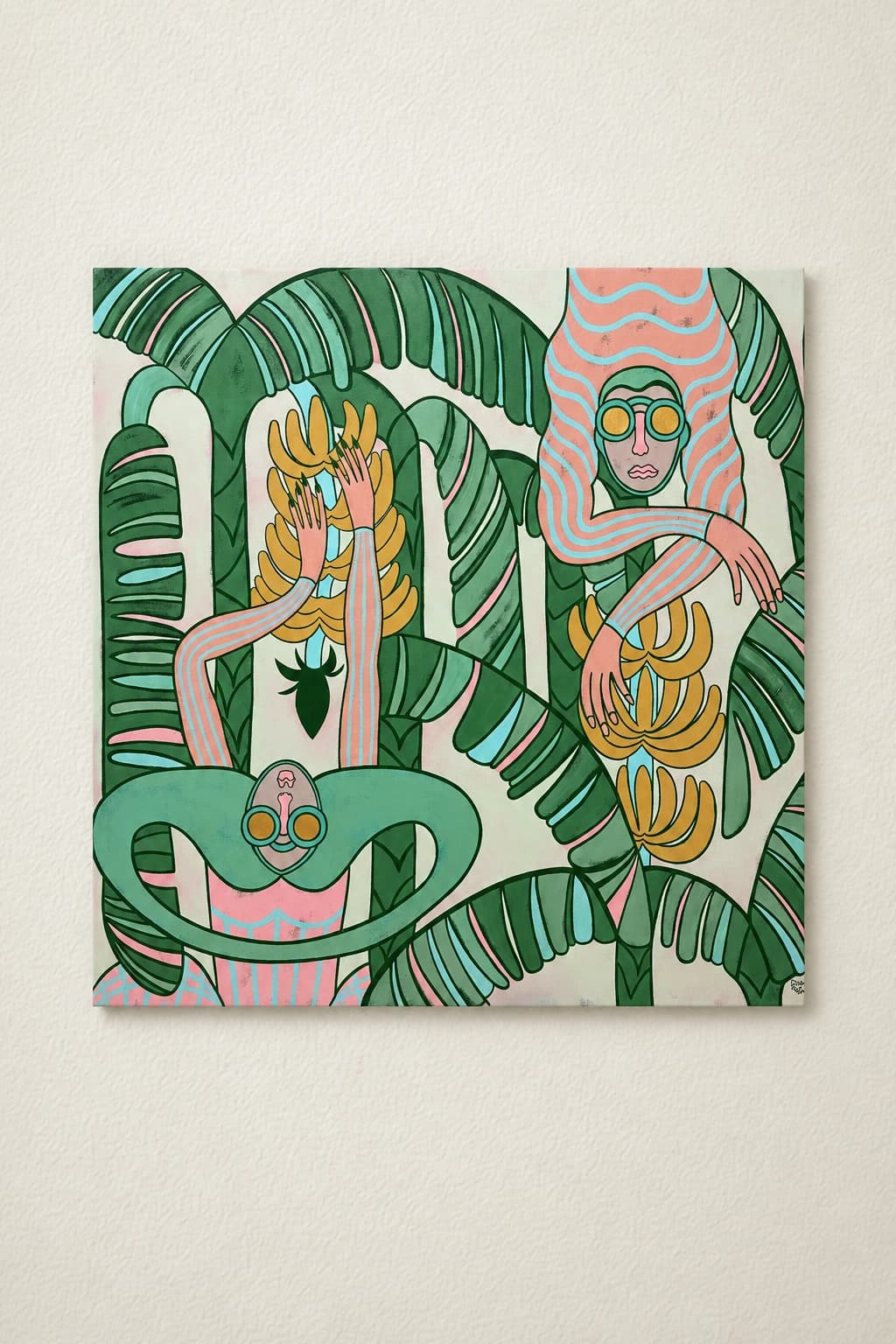Banana garden