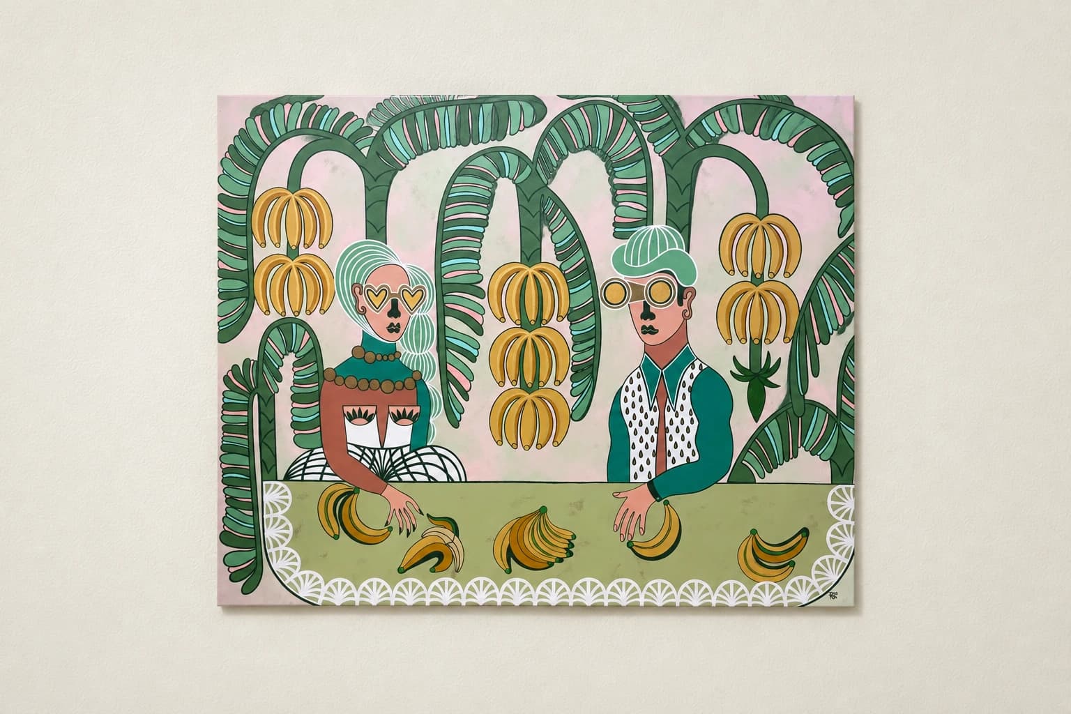 Love at a banana plantation