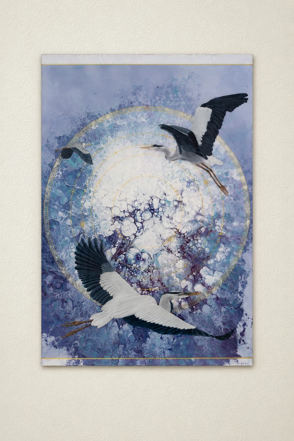 La danse des hérons