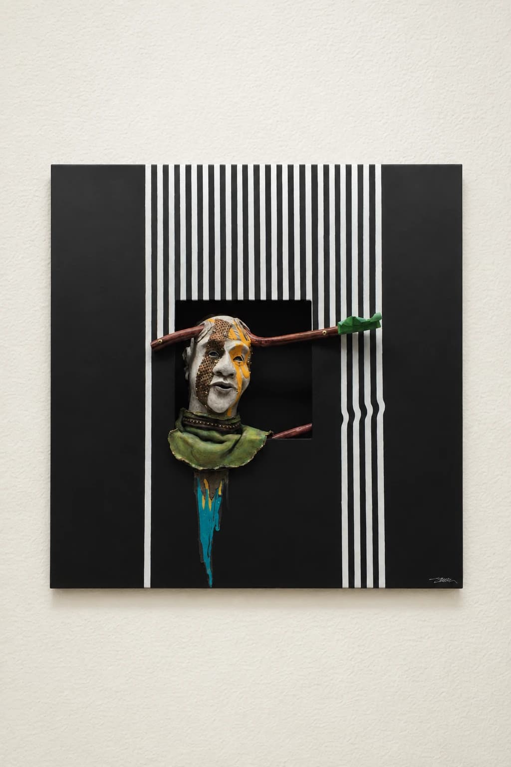 L'homme branché.