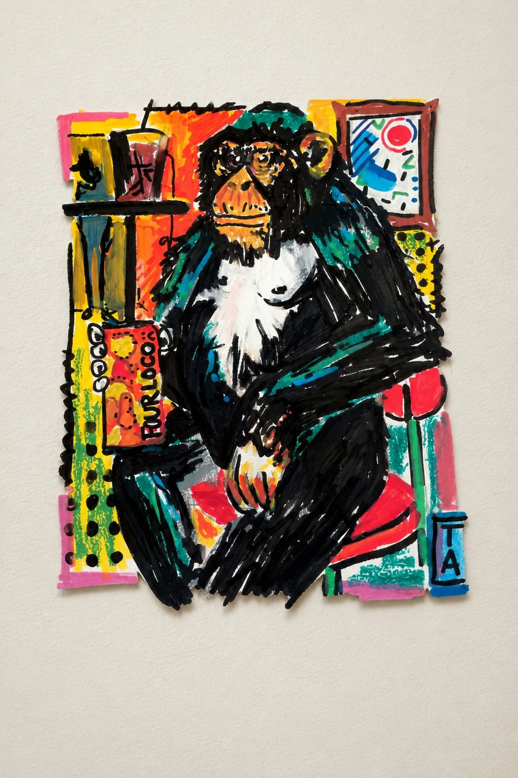 Chimpanzè dégingandé