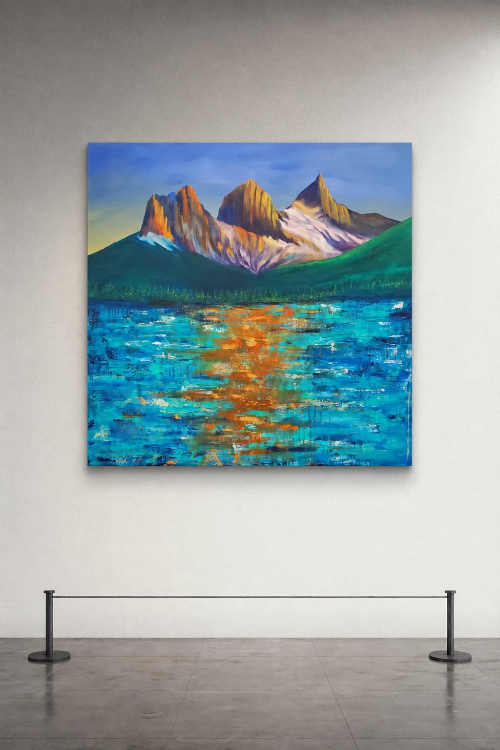 Reflets dorés – La montagne des Trois Sœurs