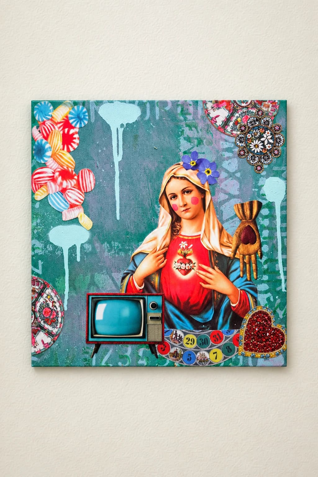 Our Lady Appears on Television