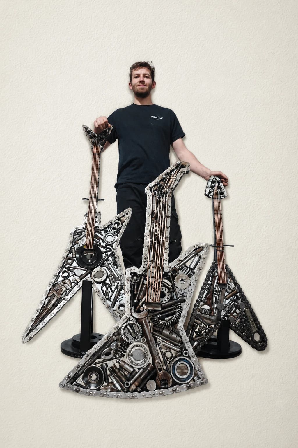 Music blends with metal