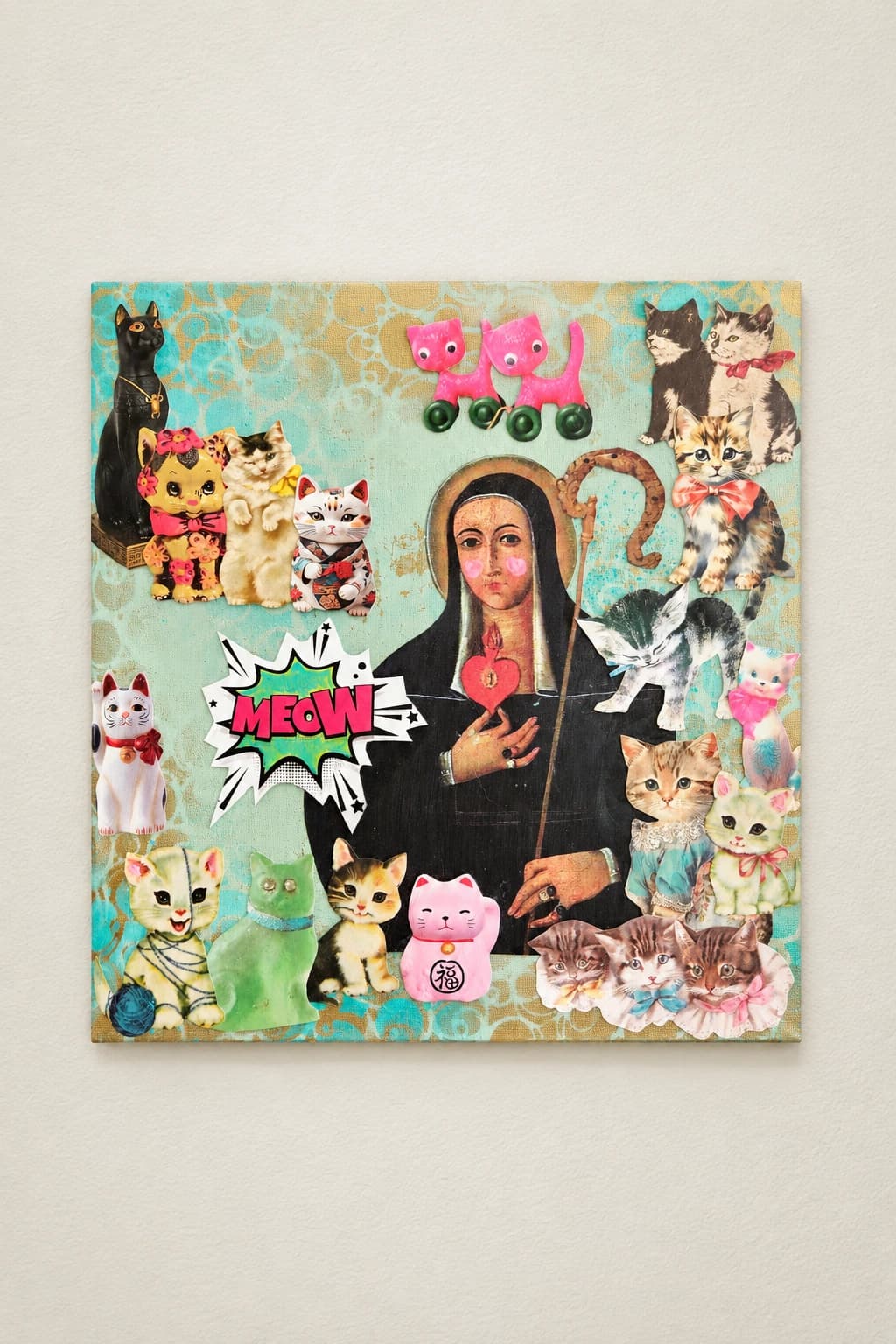 Gertrude, Patron Saint of Cats