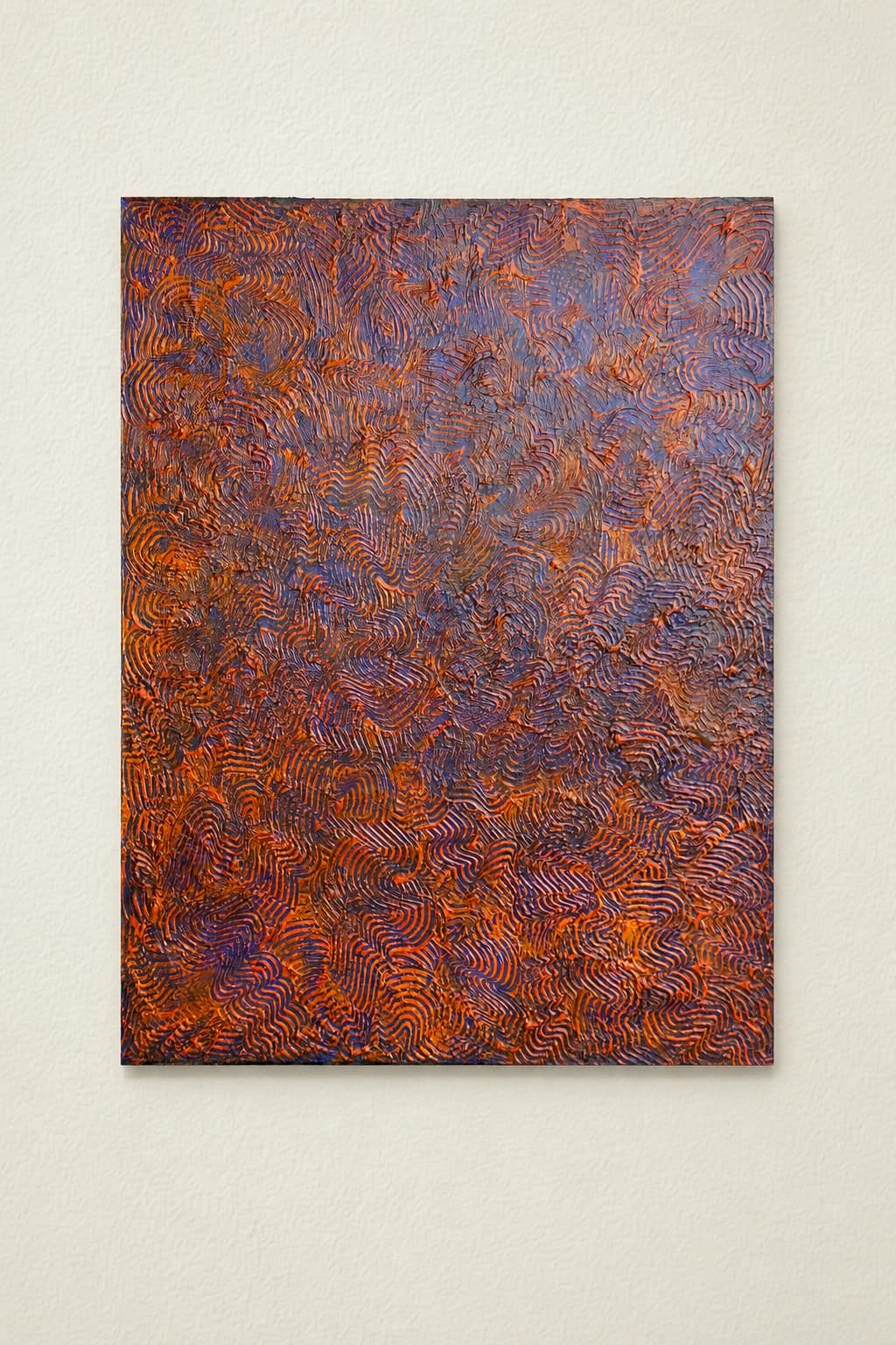 Crocodile orange bleue