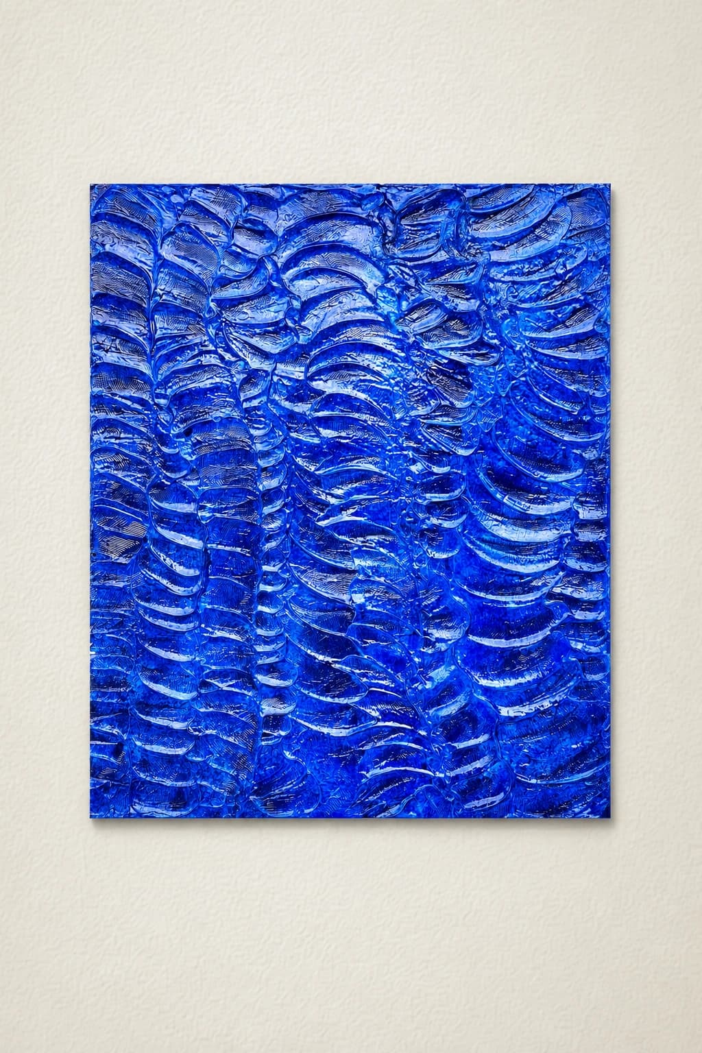 Blue skin crocodile