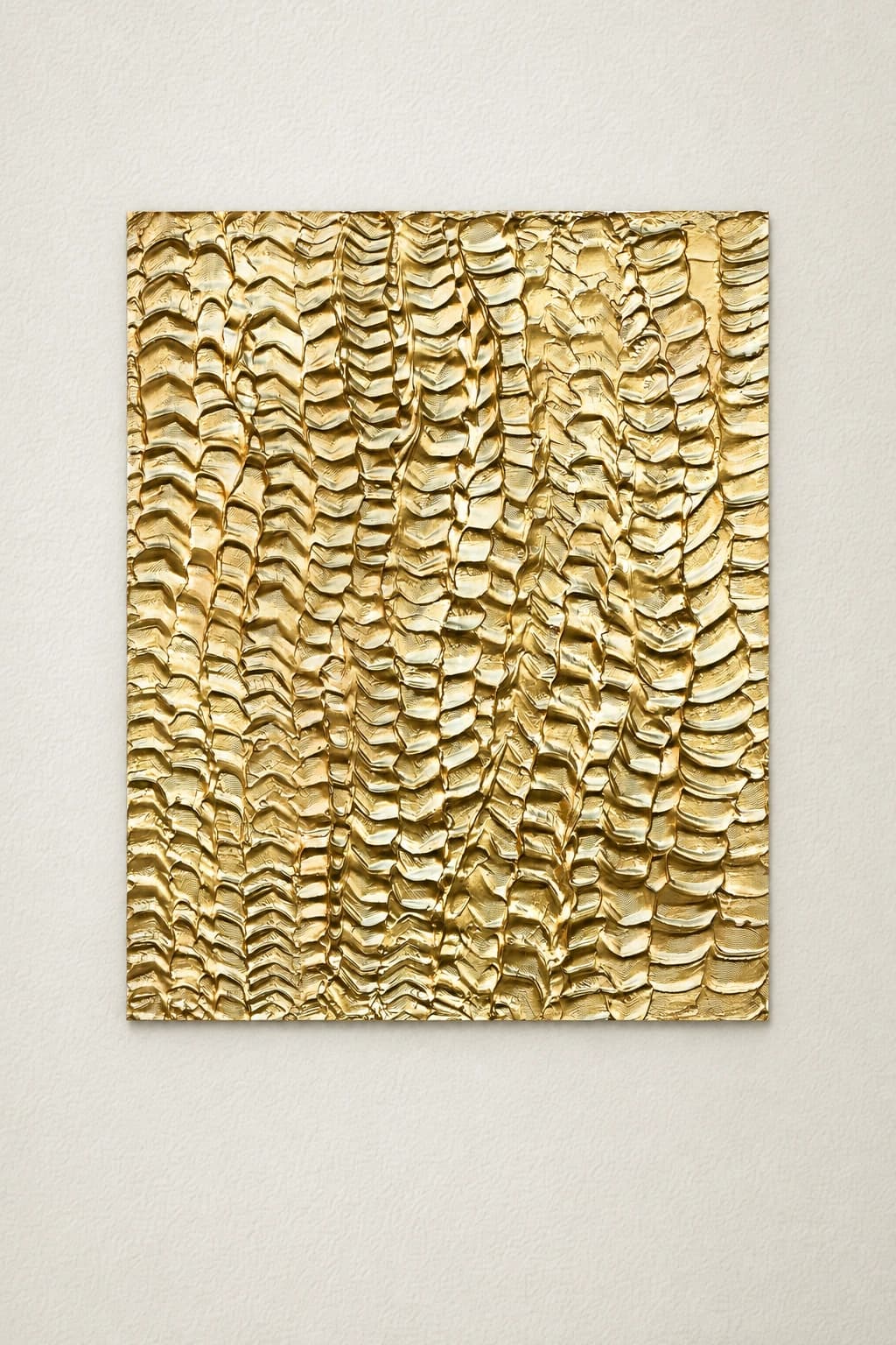 Crocodile's golden scale