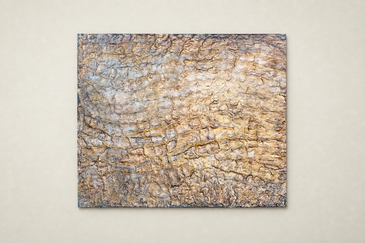 Crocodile with golden skin