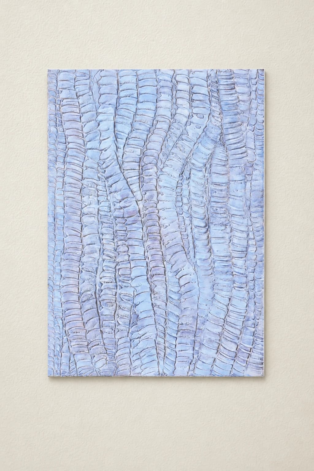 Crocodile light silver bleue