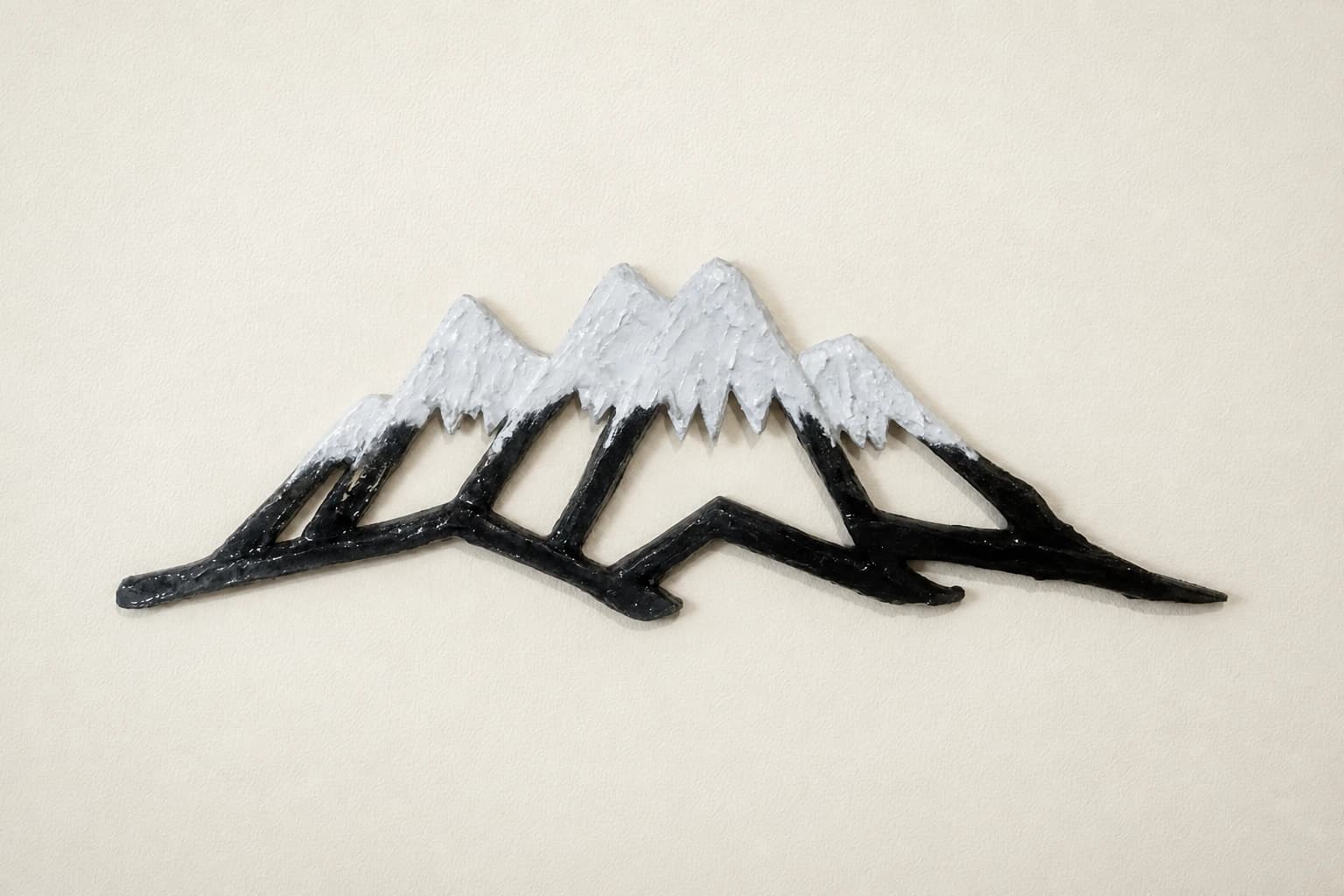 Mountain wall hanging