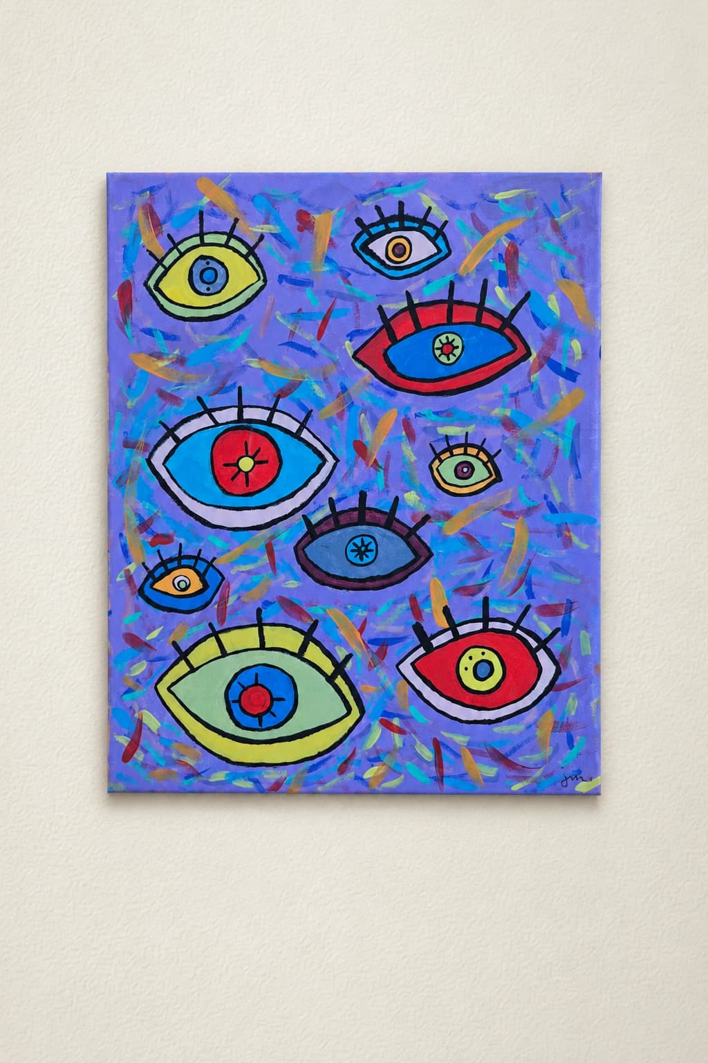 Les yeux ouverts