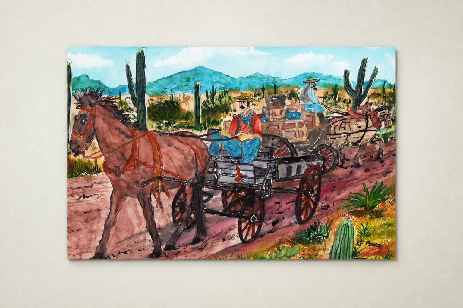 Coming and Going on Cactus Road