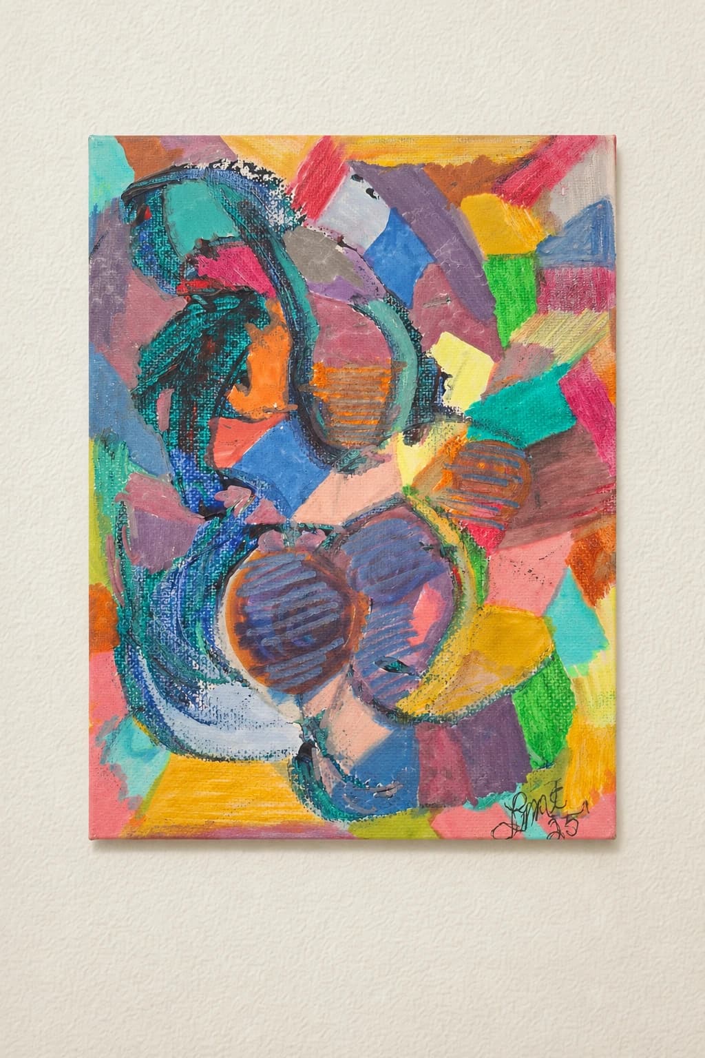 Abstract Floral Decor