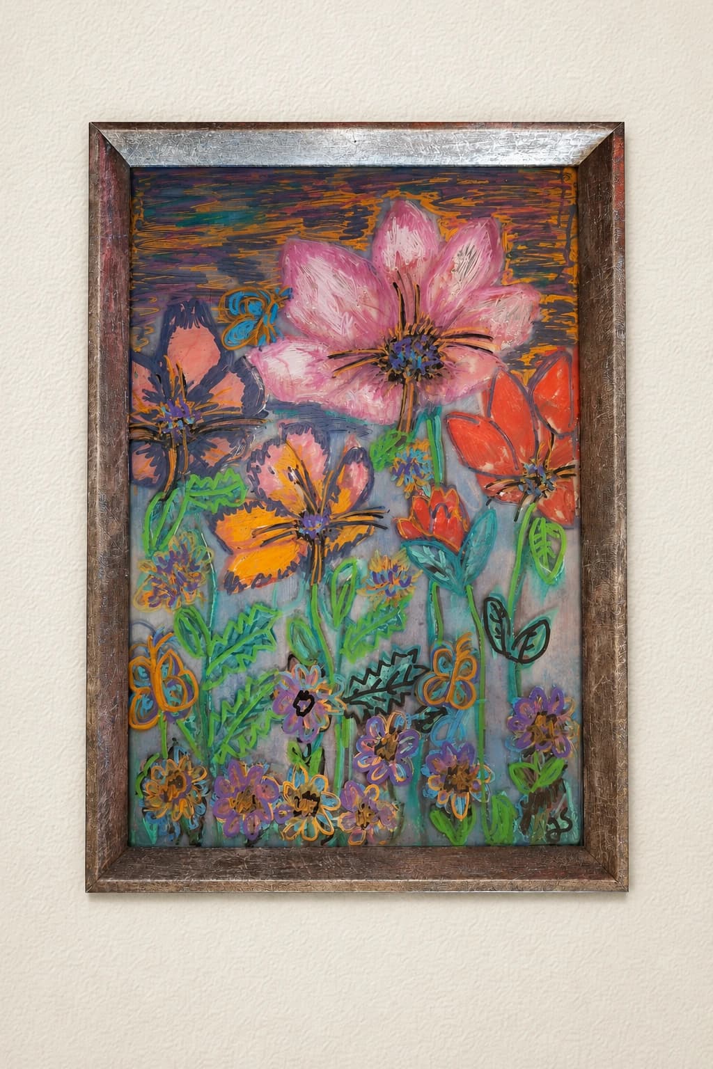 Framed Poppy