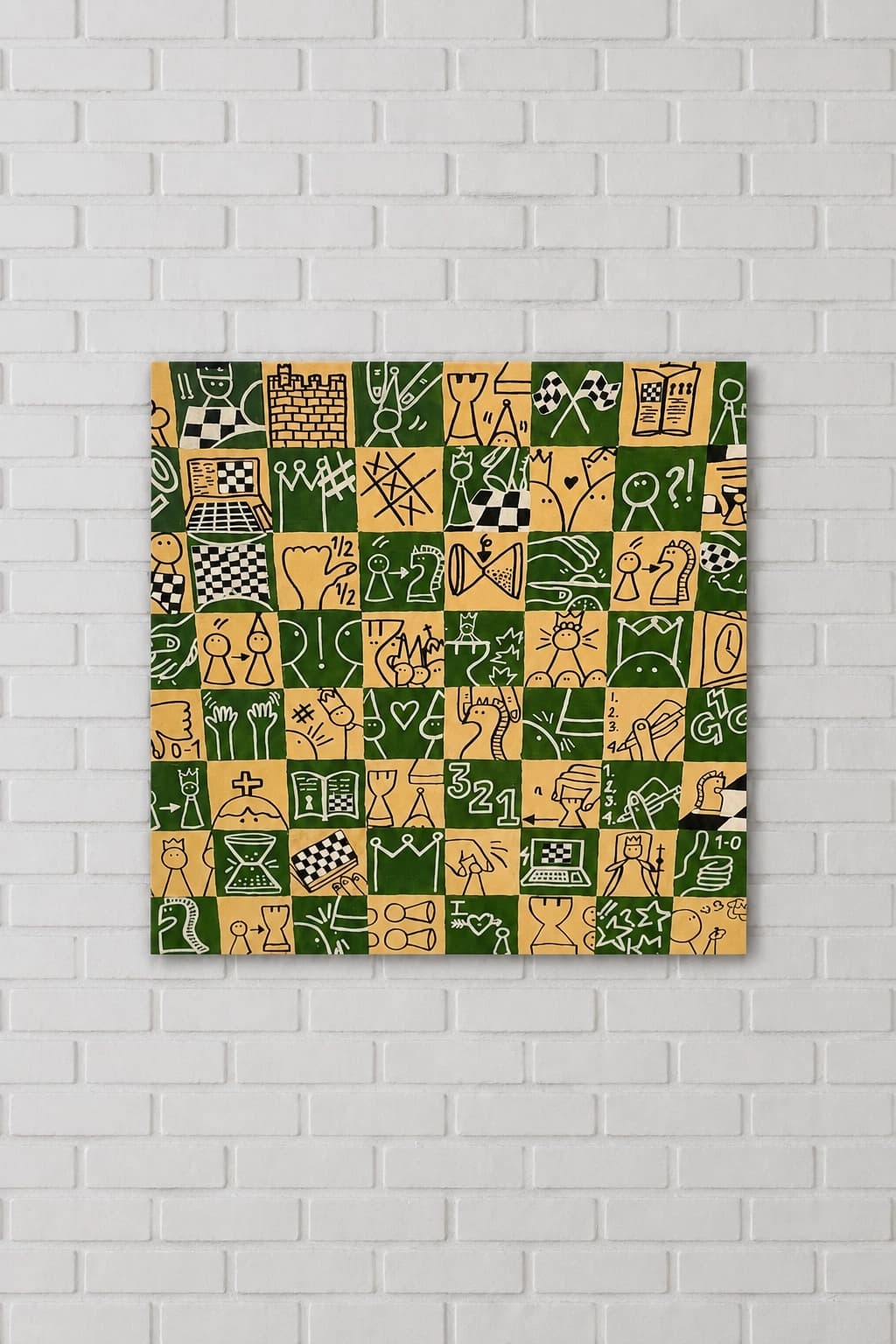#Iconochess - Variation on a Chessboard