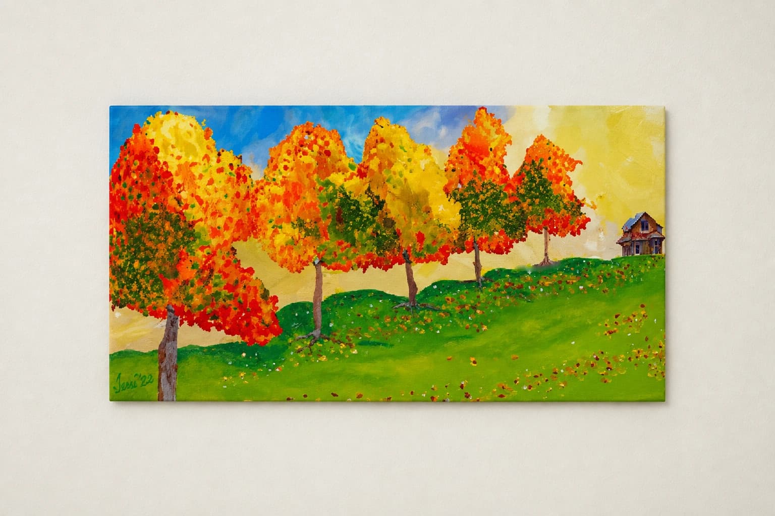 Arbres dorés