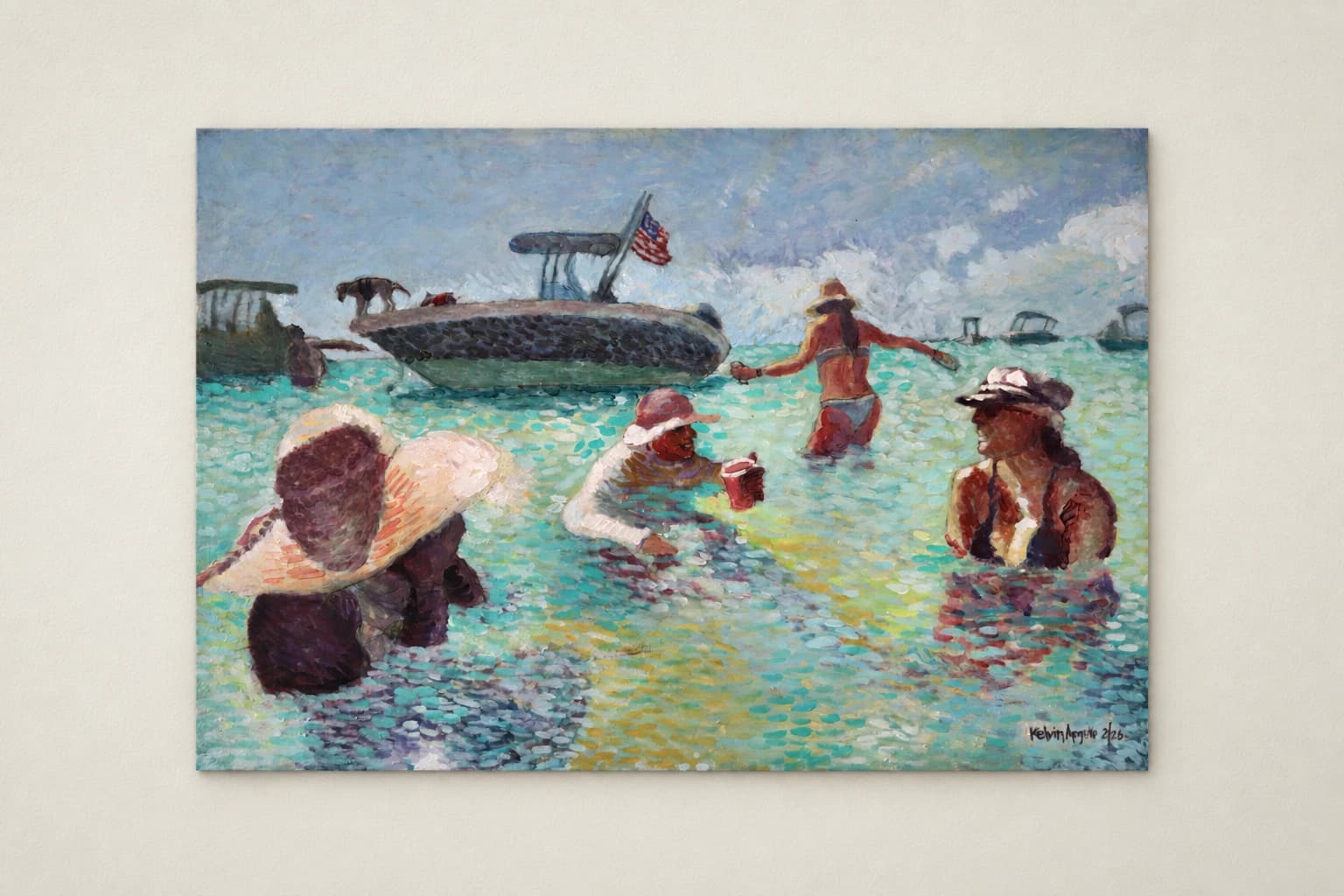 Bathers at the Sandbar I
