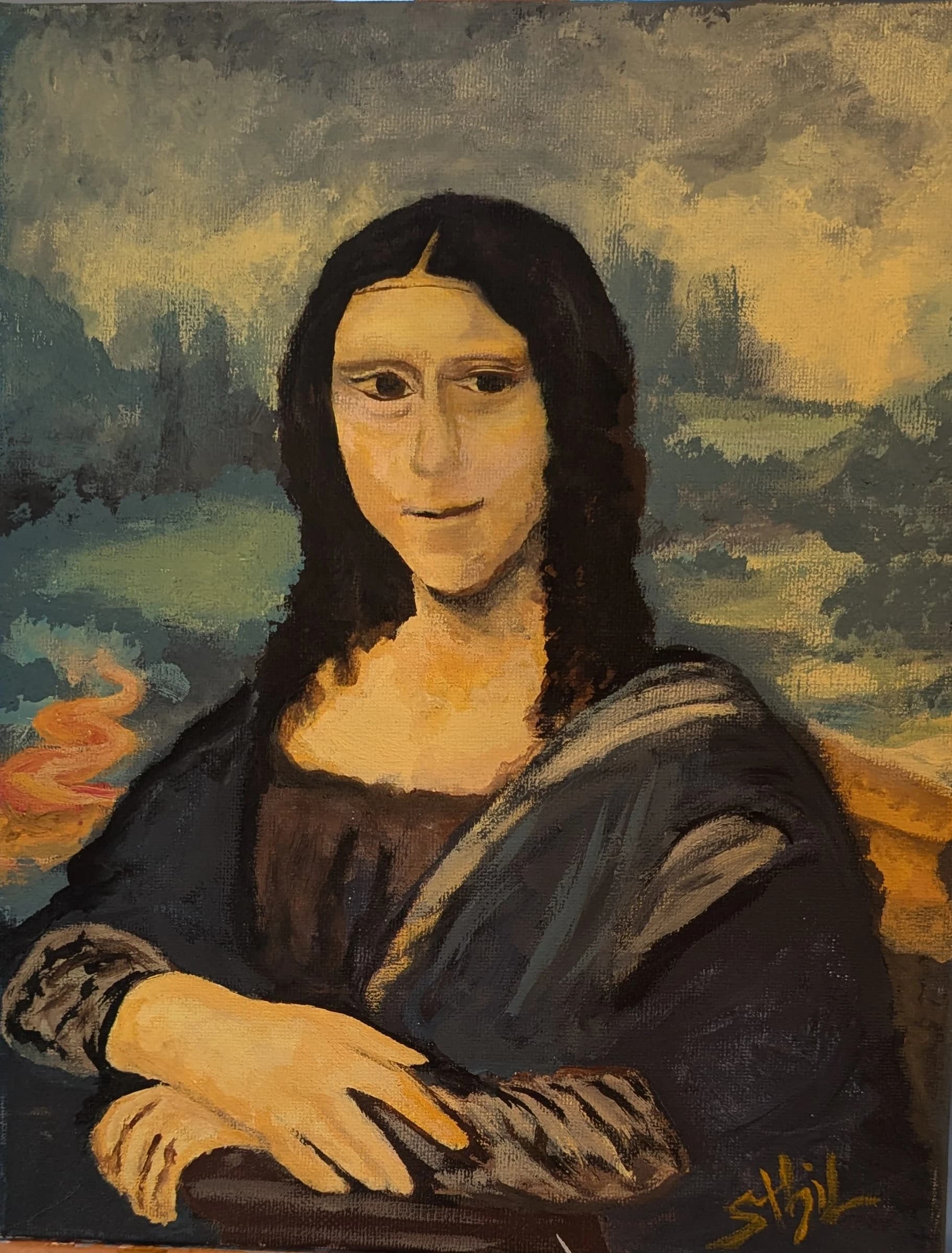Artist-La Joconde, ma version!