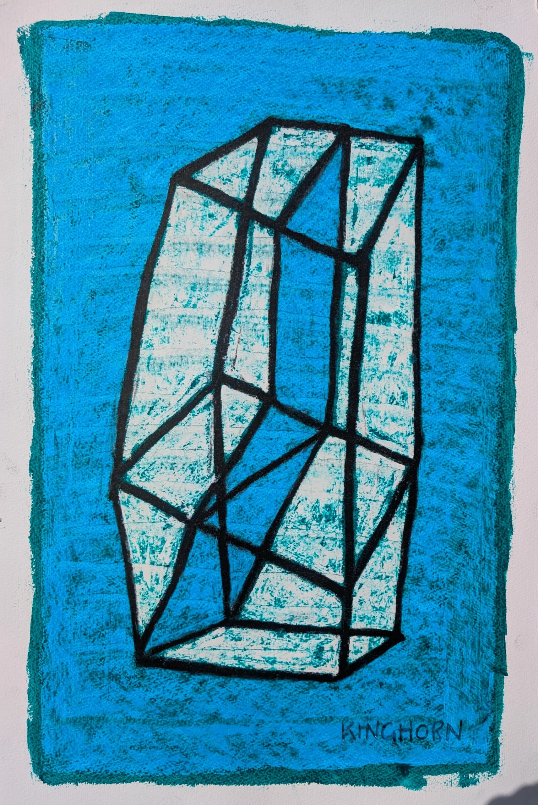 Artist-Construction bleue