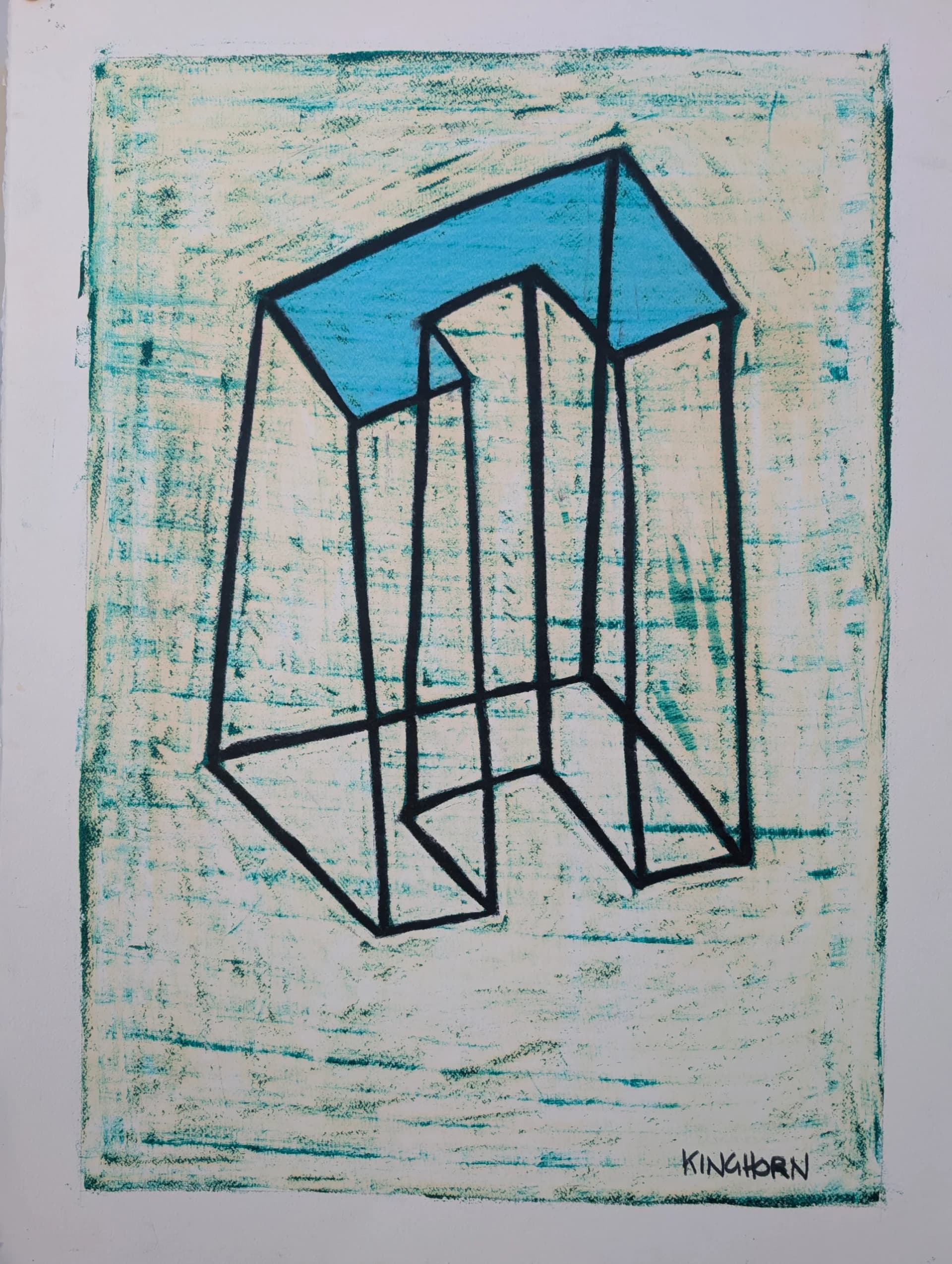 Construction study Blue