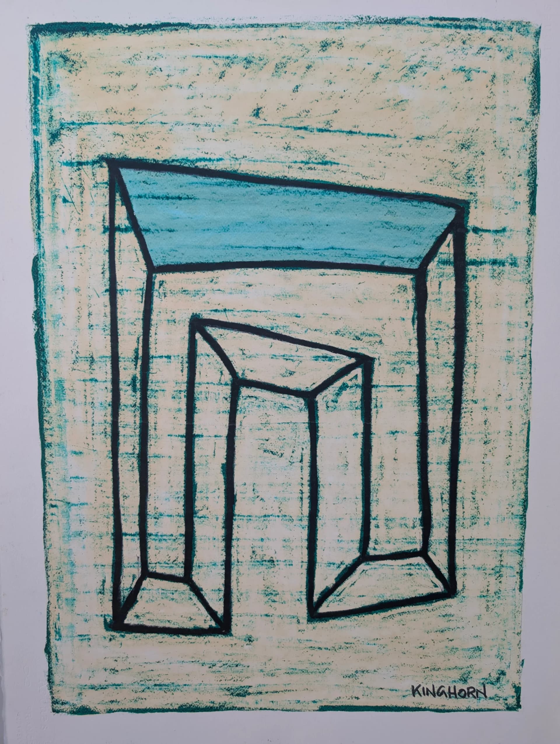 Construction Study Blue