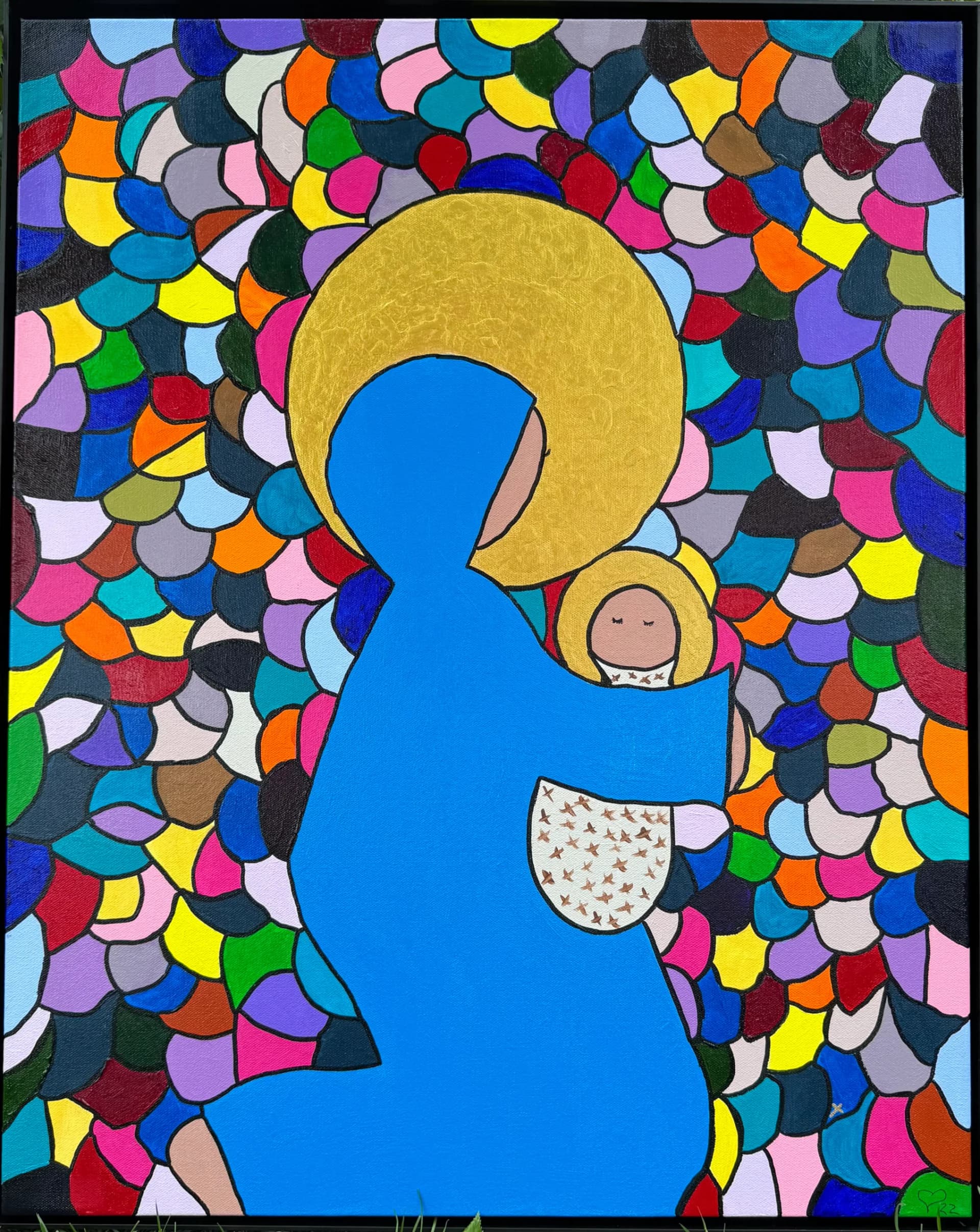 Artist-Divine Mosaic -Held In Grace