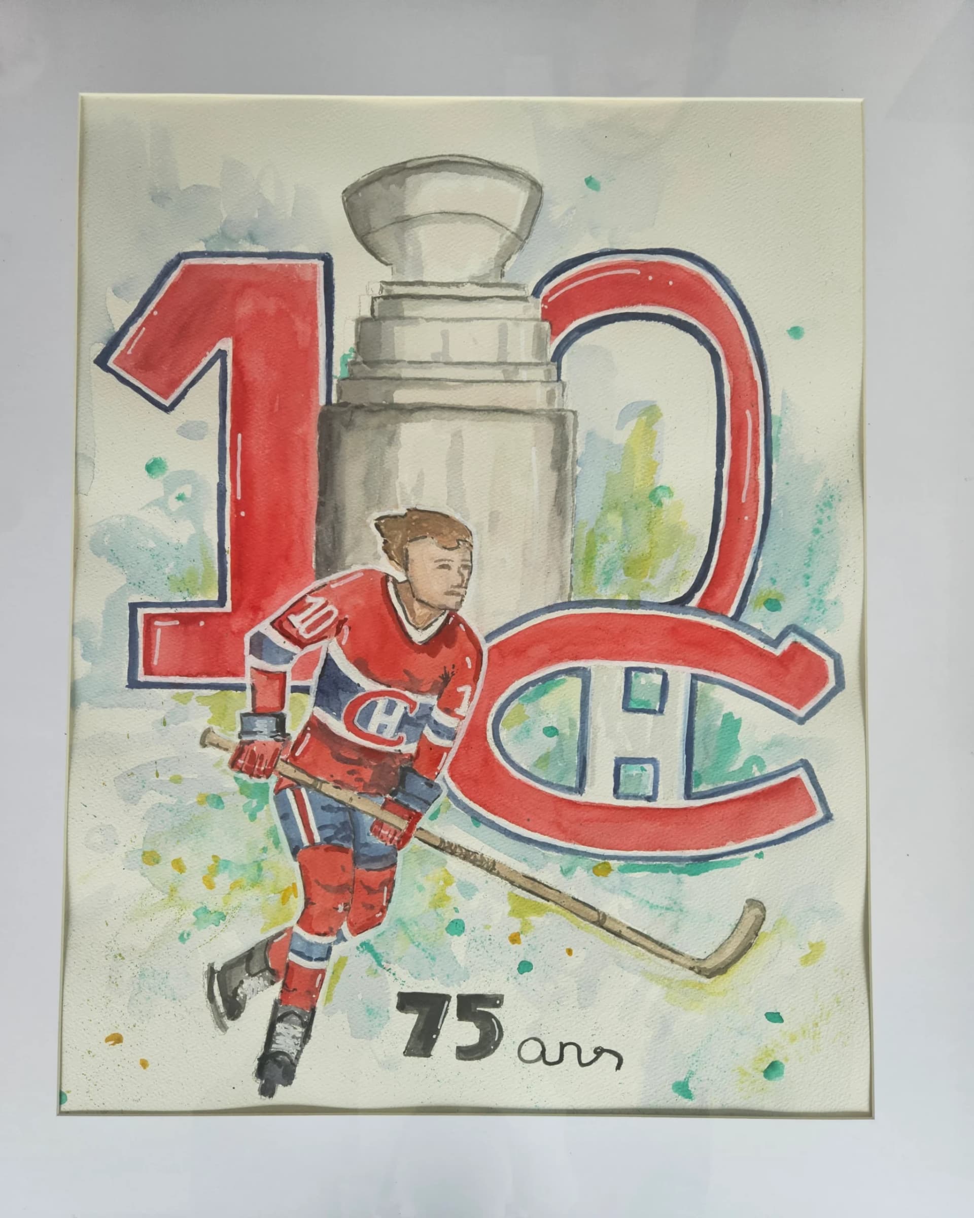 Artist-Hommage à Guy Lafleur, 75 ans
