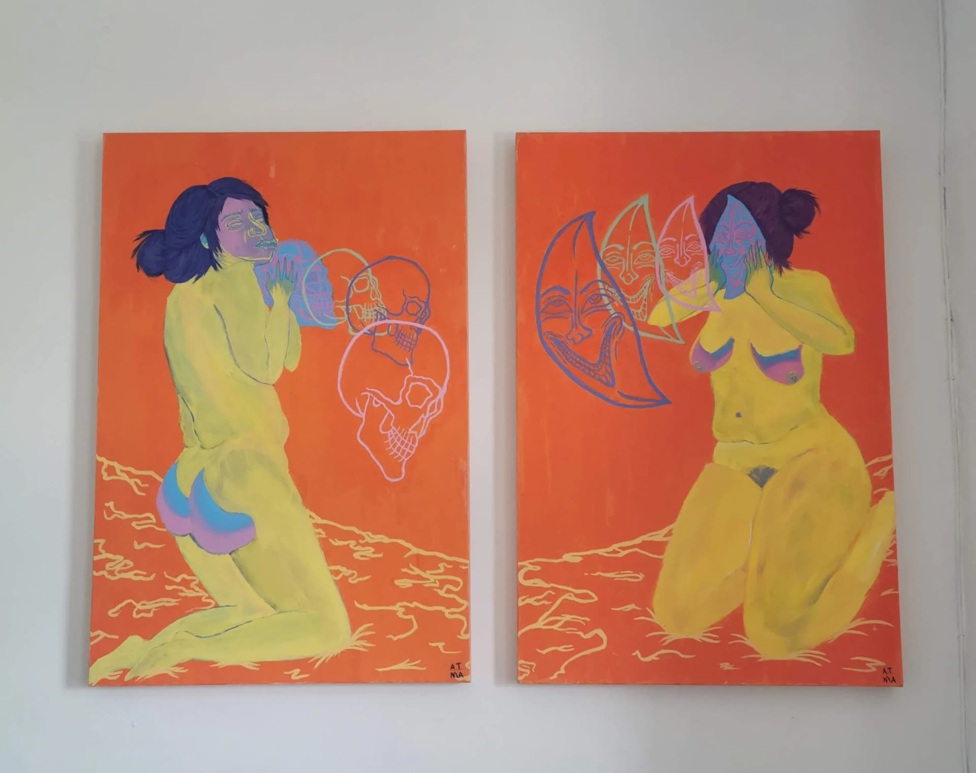 Artist-Kink un , Kink deux (dyptique)