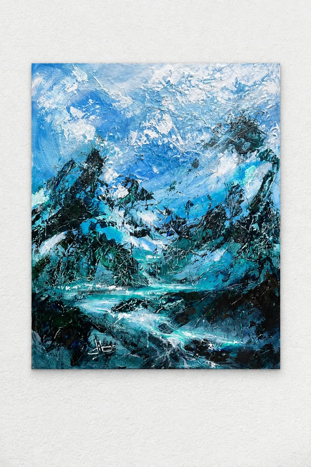 Between Sky and Glacier