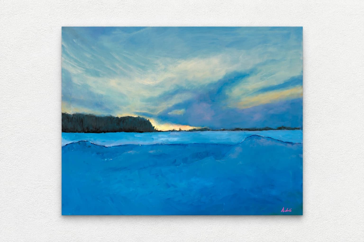 Mirabel (coucher de soleil sur neige)