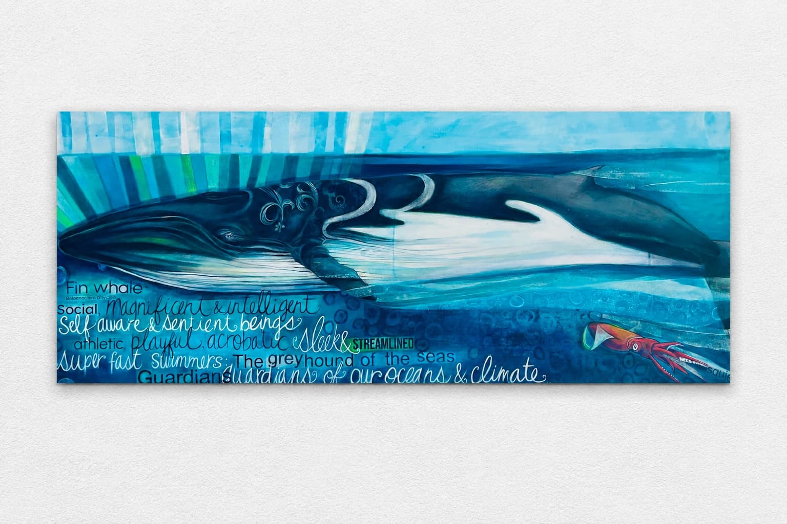 La puissante baleine à nageoire