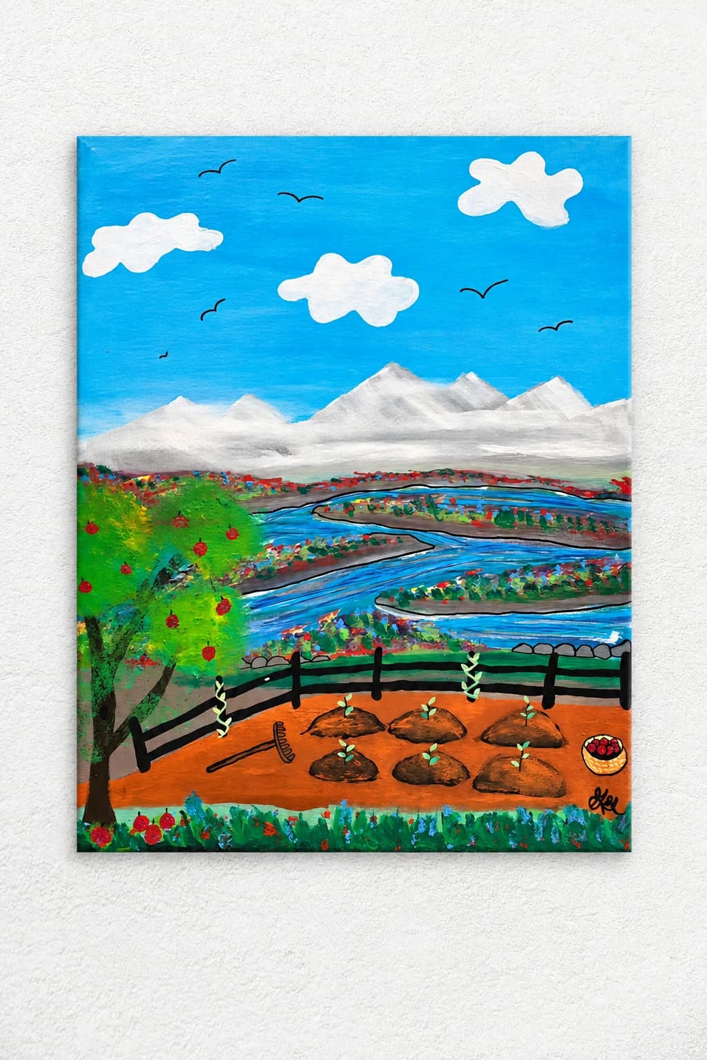 The Garden Along the Water