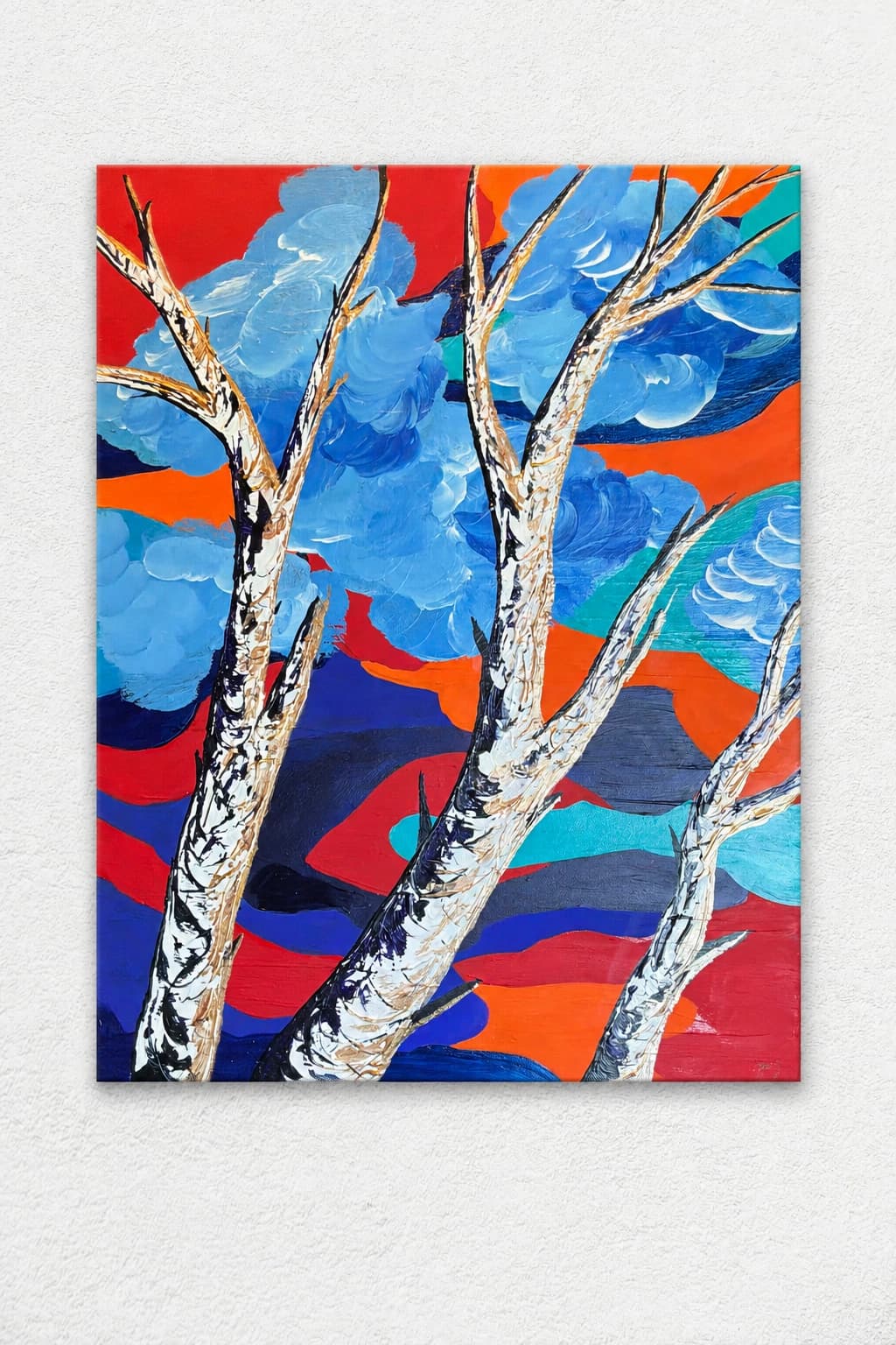 Three birches