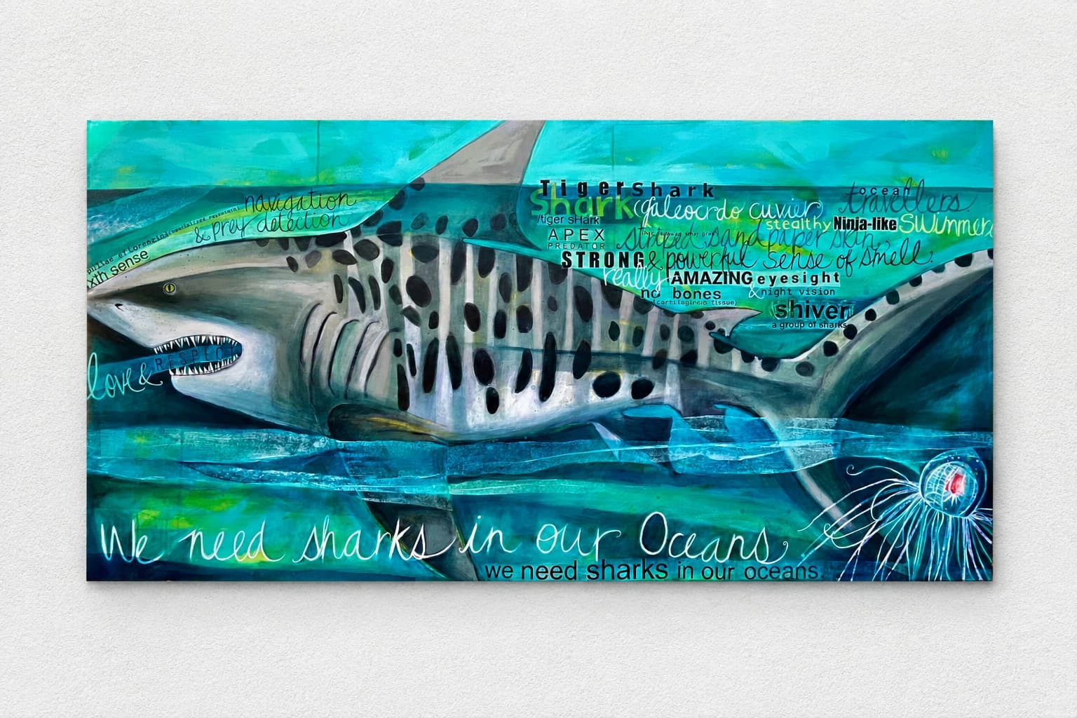 Les requins, c'est cool.