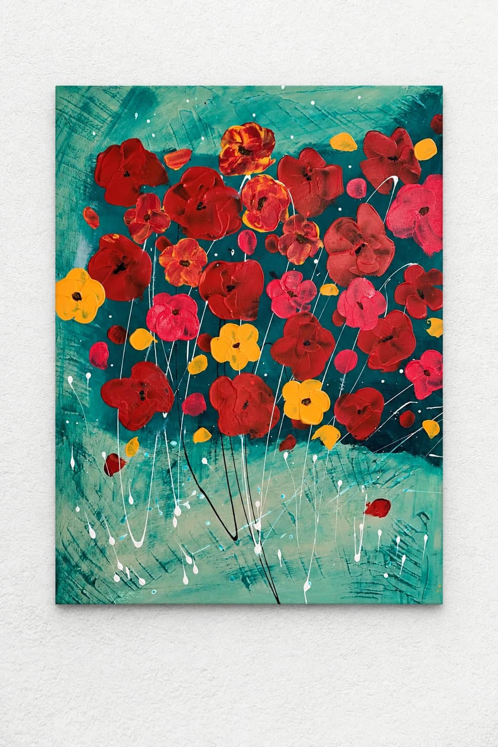Flowers, Textured