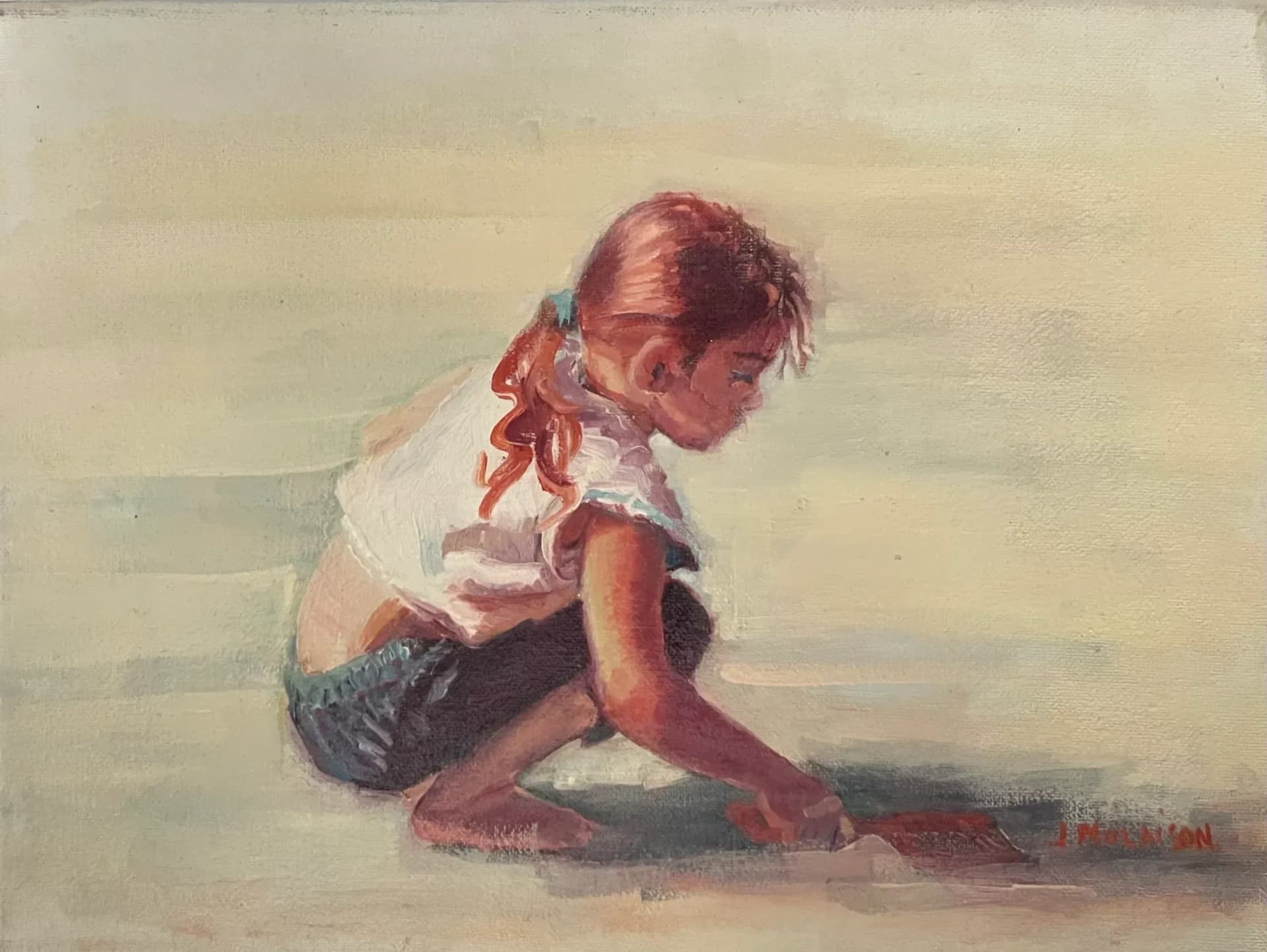 Child at the Beach