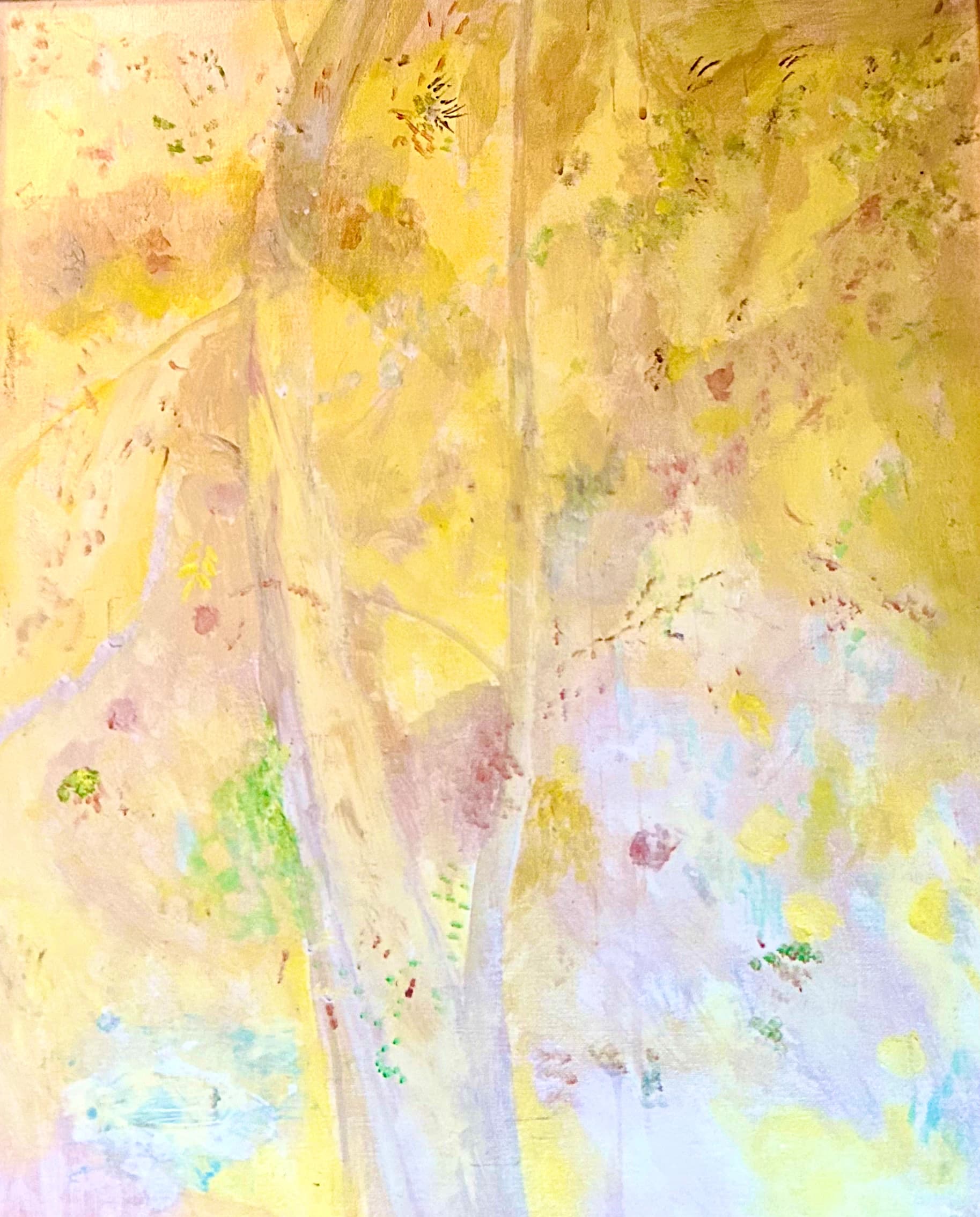 Luminous Tree in Soft Light