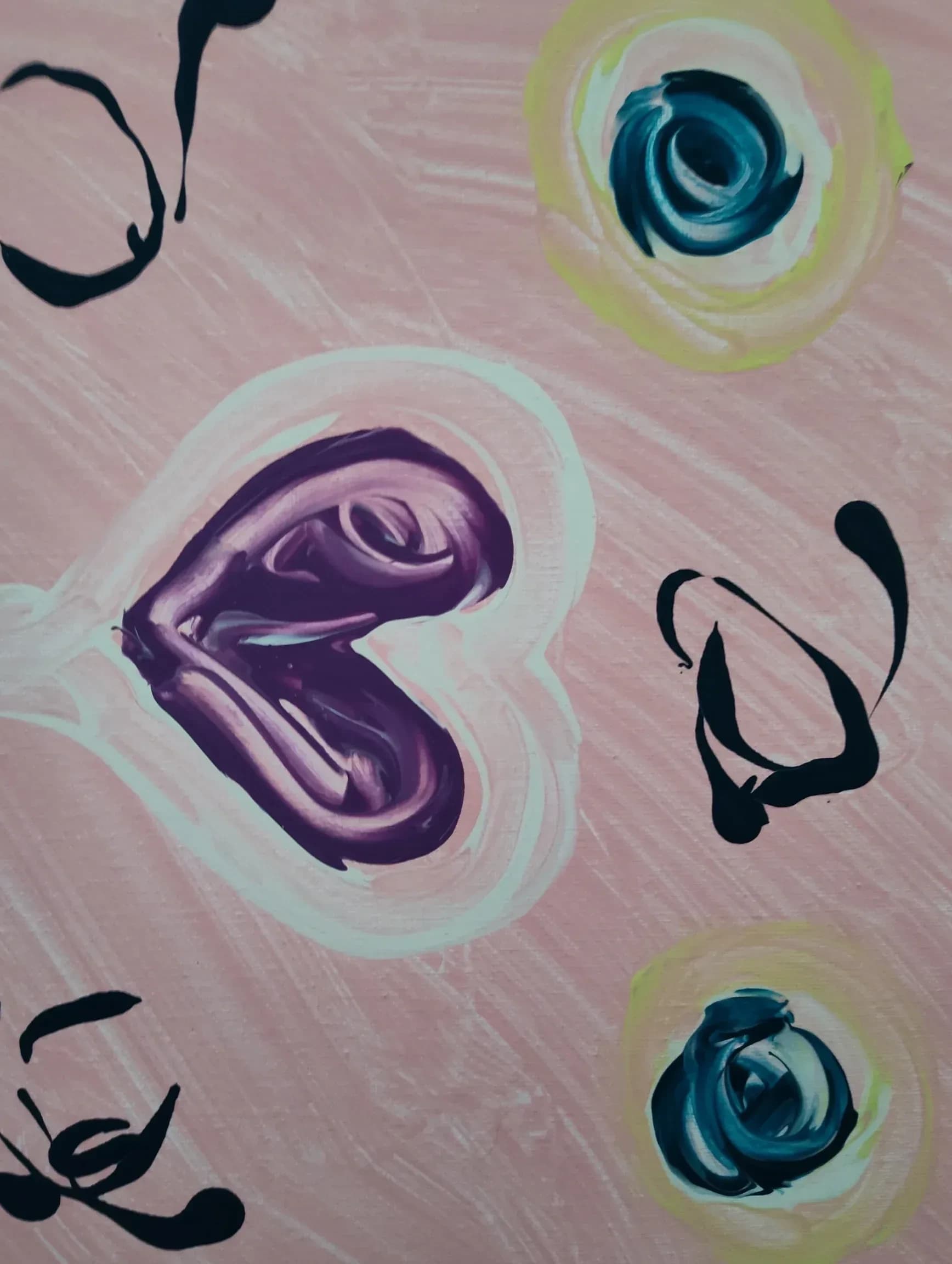 Heart/circle Abstract