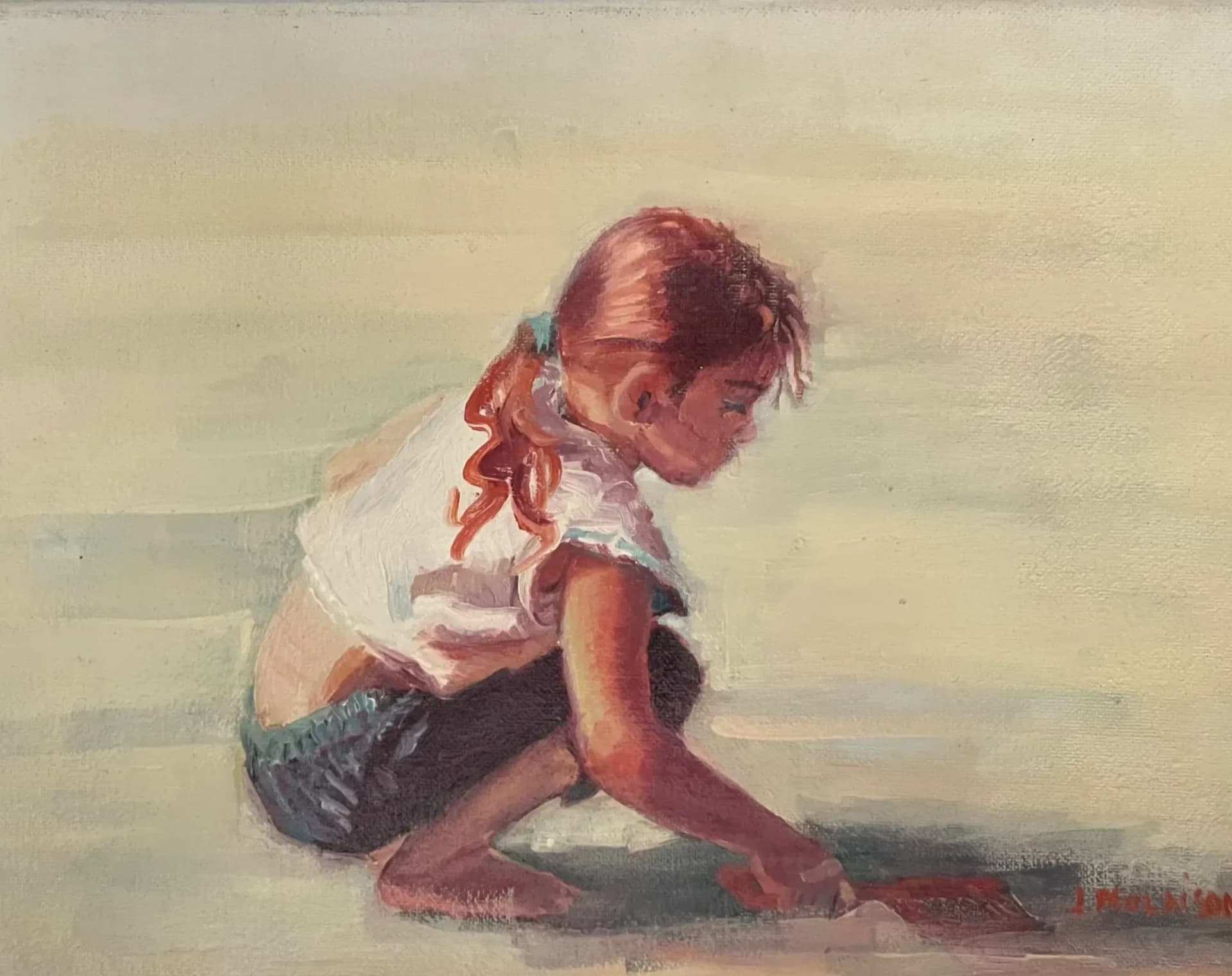 Child at the Beach