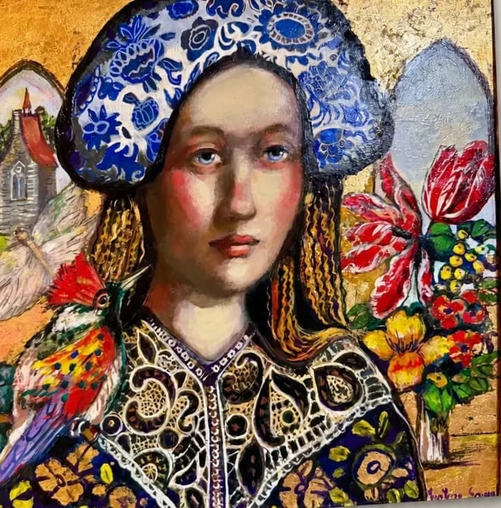 Dame au Chapeau Chinois