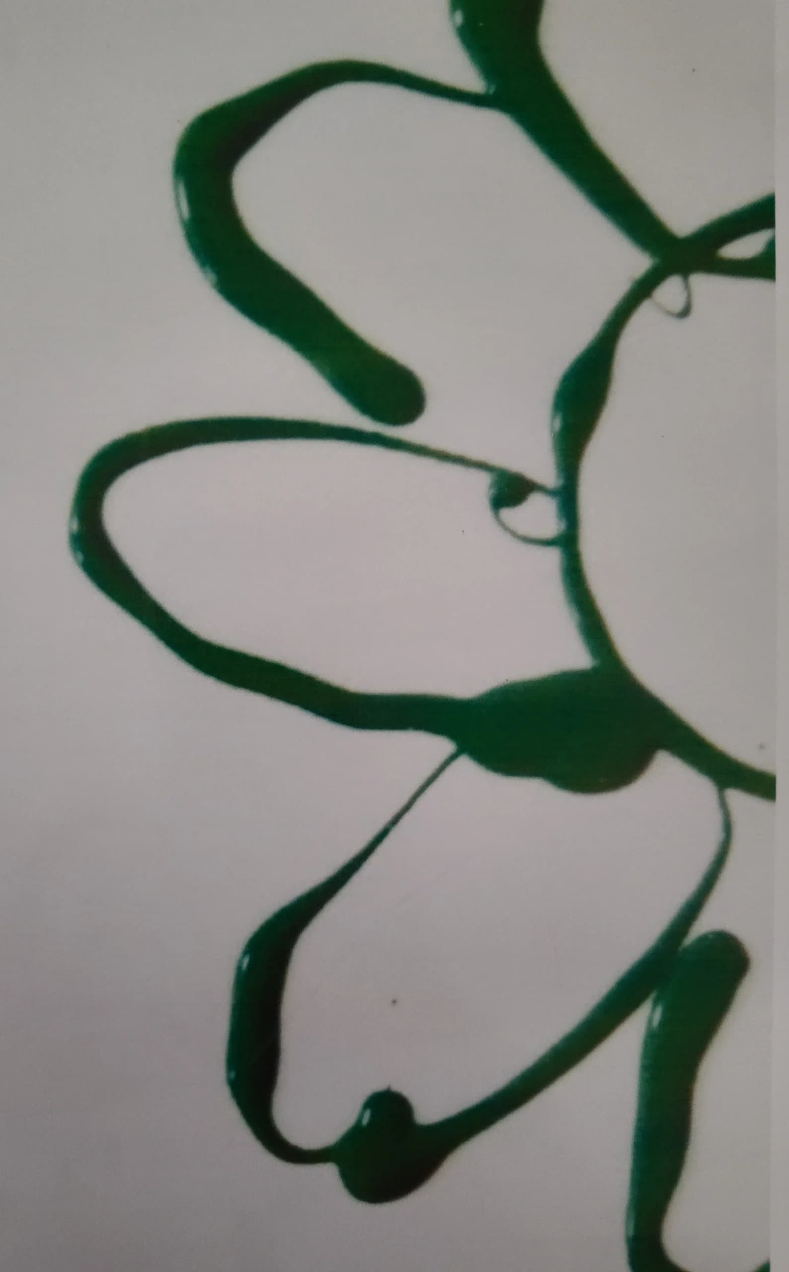 Abstract Green Flower